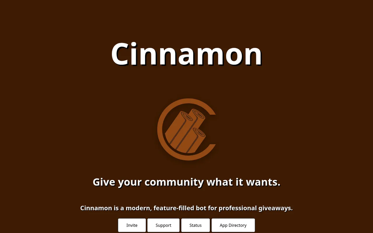 Cinnamon homepage: give your community what it wants